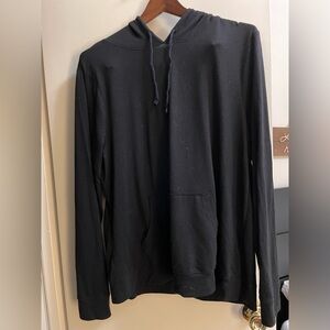 Old Navy black super soft hoodie, size L